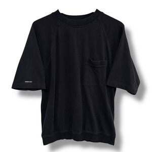 VTG Members Only Men's Mobster Banded Blade Collar Single Stitch Shirt XL 23x27